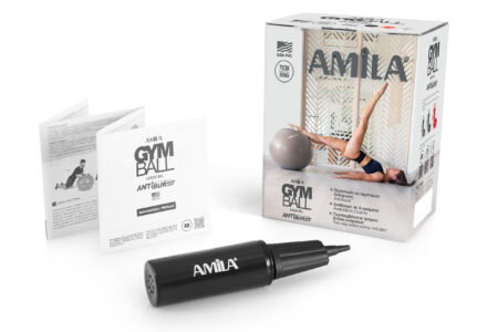 Μπάλα γυμναστικής AMILA GYMBALL 75cm Κόκκινη - Image 9