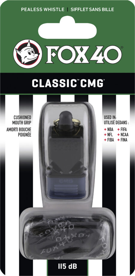 Σφυρίχτρα FOX40 Classic CMG Official Μαύρη με Κορδόνι - Image 9