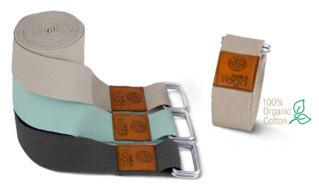 Ζώνη για Power Yoga AMILA Natural - Image 15