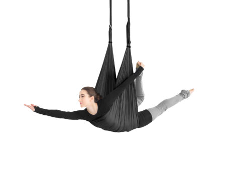 Κούνια Yoga AMILA 40D (Less Elastic) 5m Μαύρη - Image 4