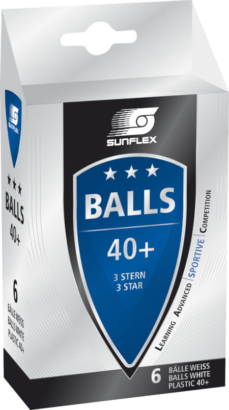 Μπαλάκια Ping Pong Sunflex Sportive PVC 6 Τεμάχια - Image 4