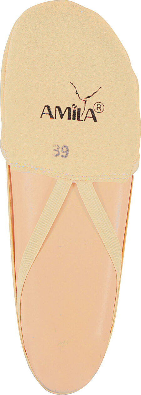 Παπούτσια Ρυθμικής Γυμναστικής Μύτης Microfiber Tan, Νο34 - Image 7