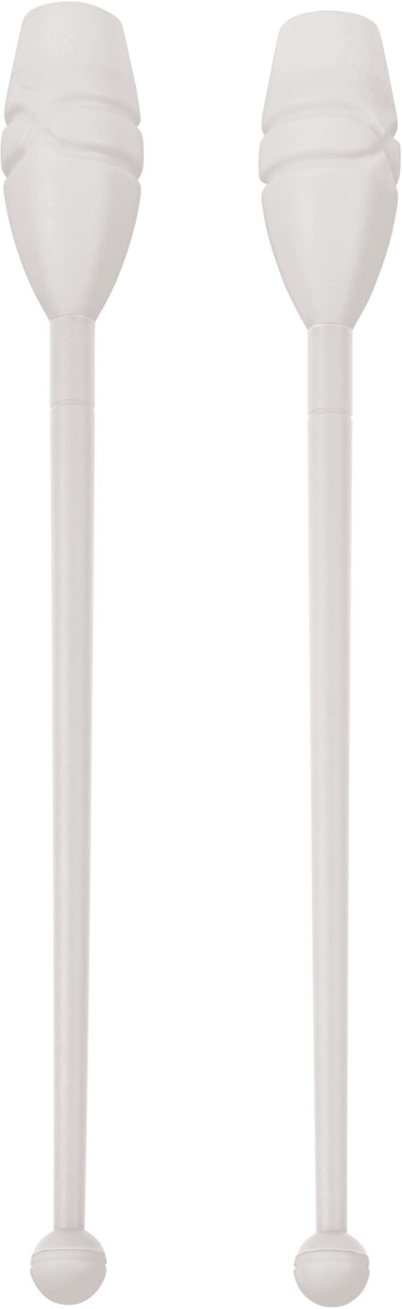 Κορίνες Ρυθμικής Γυμναστικής Παιδικές 36cm Σκληρές, Λευκές - Image 3