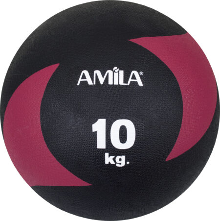 Μπάλα AMILA Medicine Ball Original Rubber 10kg - Image 5