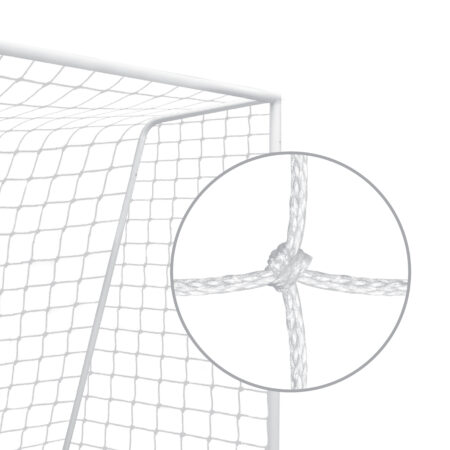 Δίχτυ Ποδοσφαίρου Πλεχτό 3mm (Ζεύγος) - Image 4