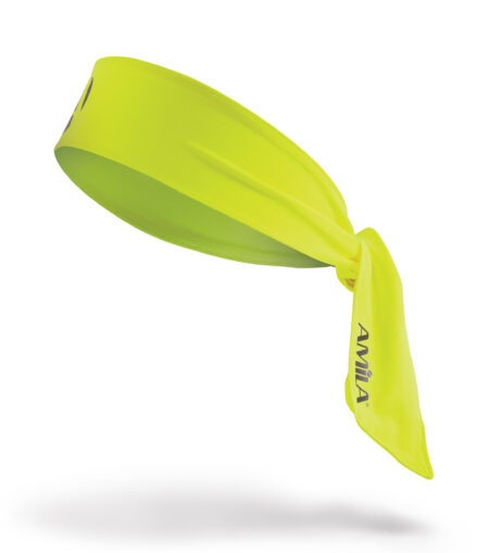 Περιμετώπιο Bandana AMILA Tie Band Lime/Yellow - Image 13