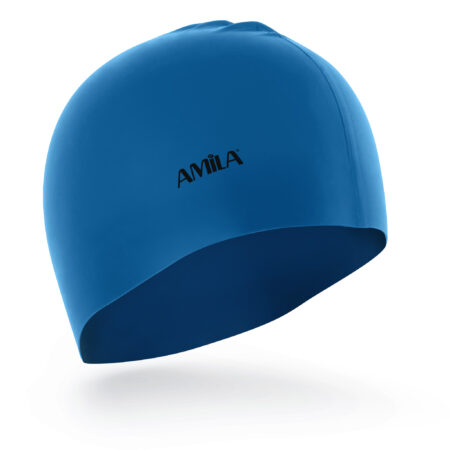 Σκουφάκι Κολύμβησης AMILA Basic Μπλε Ανοιχτό - Image 6