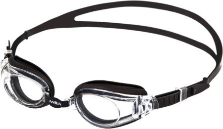 Γυαλιά Κολύμβησης AMILA KOR-60AF Μαύρα - Διάφανοι Φακοί - Image 6
