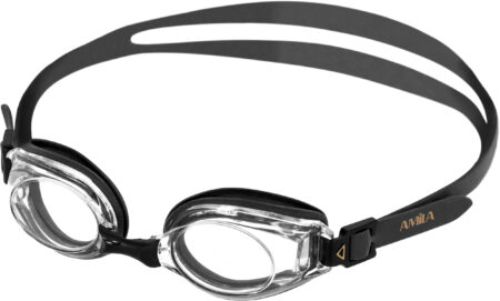 Γυαλια Κολύμβησης AMILA Μαύρα με Μυωπία 2,5 Βαθμών - Image 5