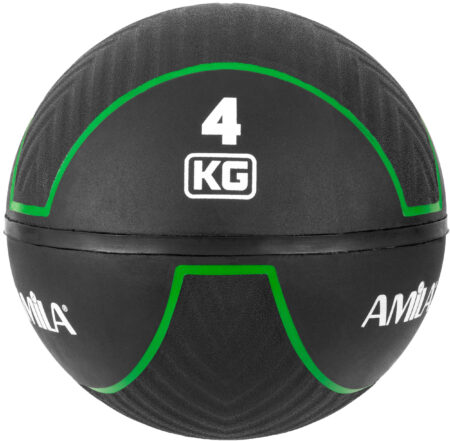 Μπάλα AMILA Medicine Ball HQ Rubber 4Kg - Image 7