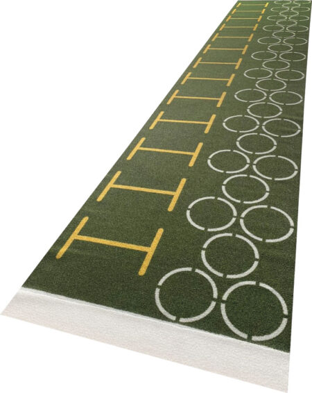 Χλοοτάπητας Sprint Track "Game" με Σχέδια Μήκους 10m Πράσινο - Image 7