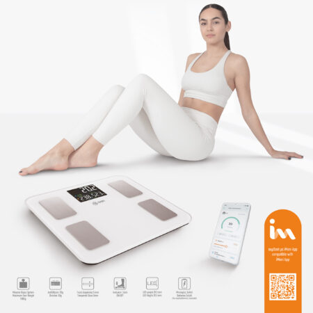 Ζυγαρία Smart με Λιπομέτρηση AMILA FITBODY 5 - Image 20
