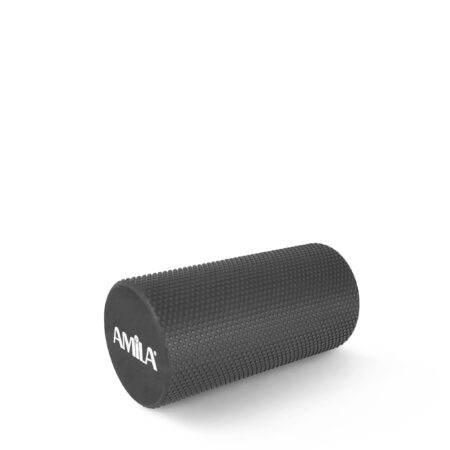 AMILA Foam Roller Φ15x30cm Μαύρο - Image 11