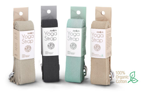 Ζώνη για Power Yoga AMILA Natural - Image 17