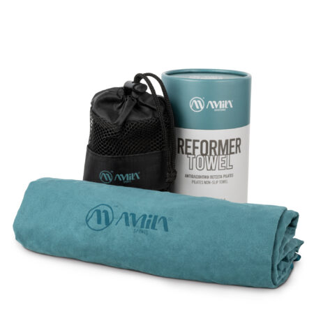 Αντιολισθητική Πετσέτα Pilates ReformerTowel Trinity Teal Green - Image 6
