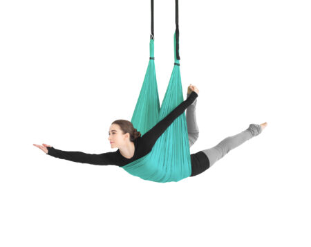 Κούνια Yoga AMILA 40D (Less Elastic) 5m Emerald - Image 4