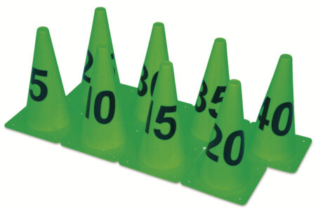 Κώνοι με Νούμερα Σετ 8τμχ Πράσινοι - Image 5