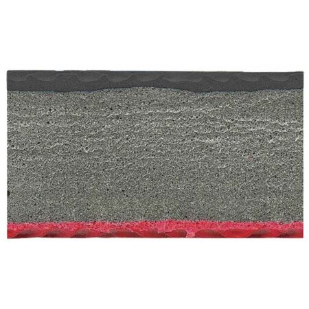 Δάπεδο Προστασίας EVA Διαμάντι 100x100 2,5cm Κόκκινο-Γκρι-Μαύρο - Image 12