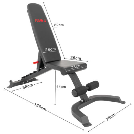 Πάγκος Γυμναστικής Ρυθμιζόμενος AMILA - Image 35