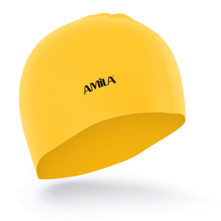 Σκουφάκι Κολύμβησης AMILA Basic Κίτρινο - Image 8