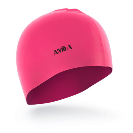 Σκουφάκι Κολύμβησης AMILA Basic Ροζ - Image 7