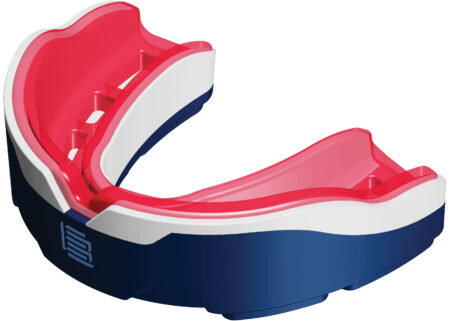 Προστατευτική Μασέλα Makura Tephra Max Μπλε/Λευκή/Κόκκινη SR - Image 9