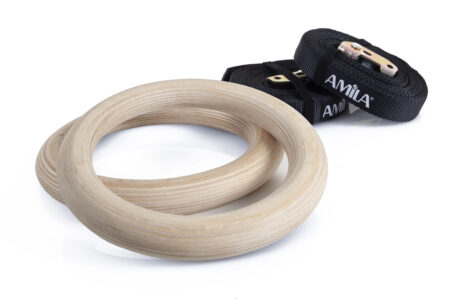 Κρίκοι γυμναστικής AMILA WOOD Gymnastics Rings - Image 15