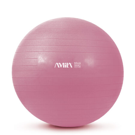 Μπάλα Γυμναστικής AMILA GYMBALL 55cm Ροζ - Image 19