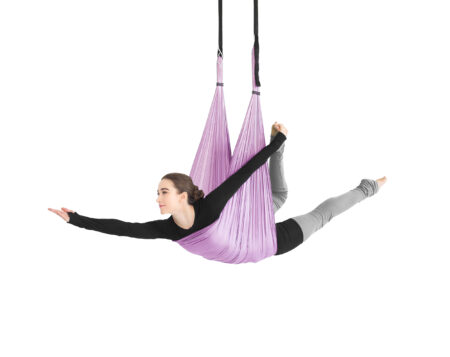 Κούνια Yoga AMILA 40D (Less Elastic) 5m Violet - Image 5