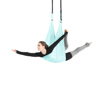 Κούνια Yoga AMILA 40D (Less Elastic) 5m Baby Blue - Image 5