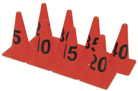 Κώνοι με Νούμερα Σετ 8τμχ Κόκκινοι - Image 7