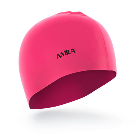 Σκουφάκι Κολύμβησης Παιδικό AMILA Ροζ - Image 9