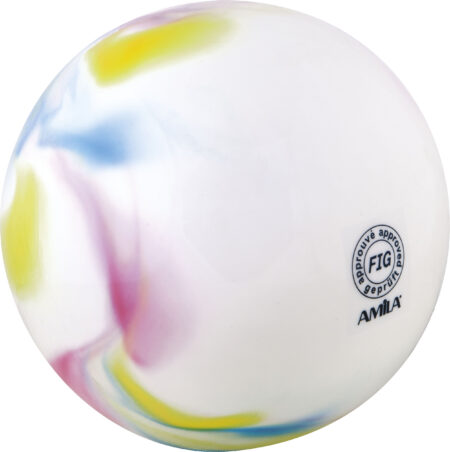 Μπάλα Ρυθμικής Γυμναστικής 19cm FIG Approved, Πολύχρωμη - Image 9