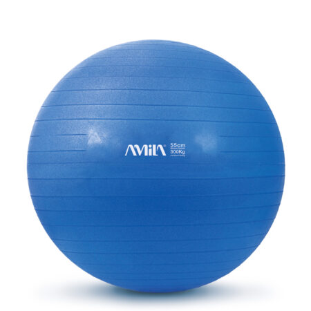Μπάλα Γυμναστικής AMILA GYMBALL 55cm Μπλε Bulk - Image 17