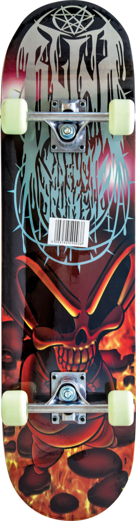 Τροχοσανίδα Skateboard AMILA Skatebird Skull - Image 10
