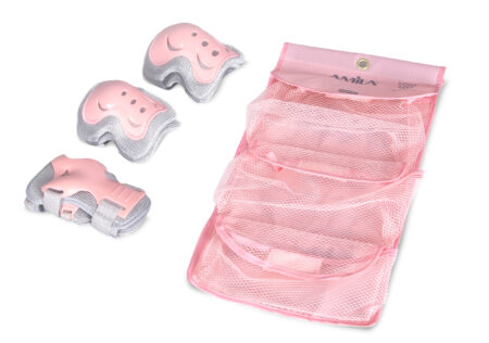 Σετ Προστατευτικά Γκρι/Ροζ Large - Image 20