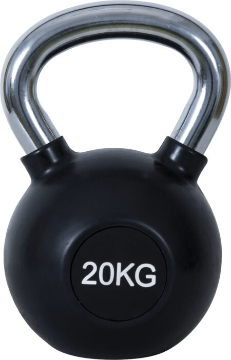 Kettlebell Rubber Cover Cr Handle 20Kg - Image 8