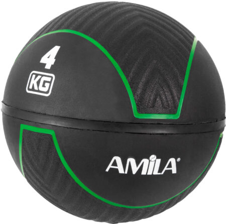 Μπάλα AMILA Medicine Ball HQ Rubber 4Kg - Image 16
