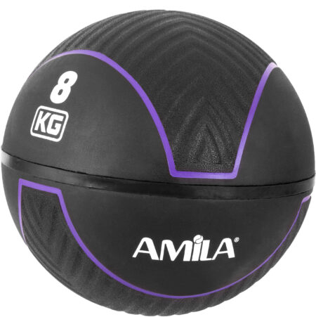 Μπάλα AMILA Medicine Ball HQ Rubber 8Kg - Image 14