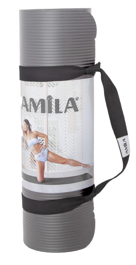 Στρώμα Γυμναστικής NBR 15mm 90Kg 183cm Γκρι - Image 16