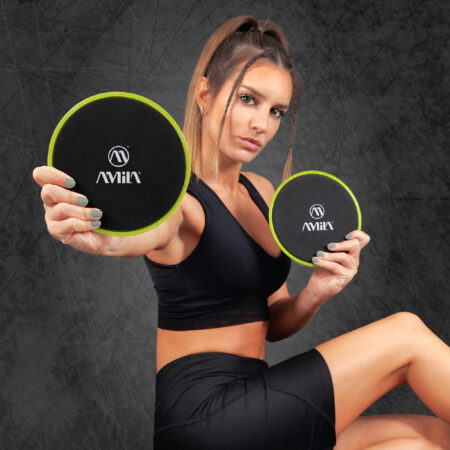 Δίσκοι Ολίσθησης AMILA Gliding Pads Lime - Image 26