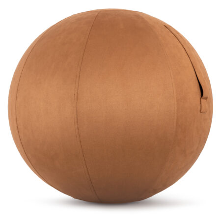 Κάλυμμα για Μπάλα Γυμναστικής AMILA GYMBALL 75cm Sueded Καφέ - Image 25