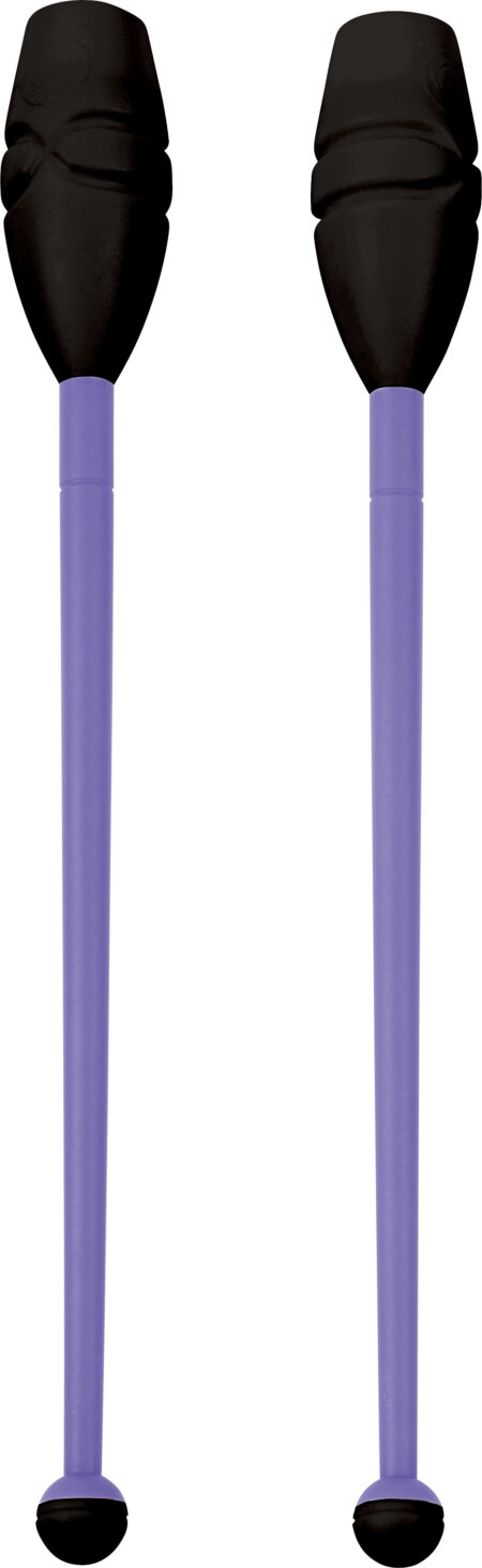 Κορίνες Ρυθμικής Γυμναστικής 45cm Μαλακές, Μωβ/Μαύρο - Image 8