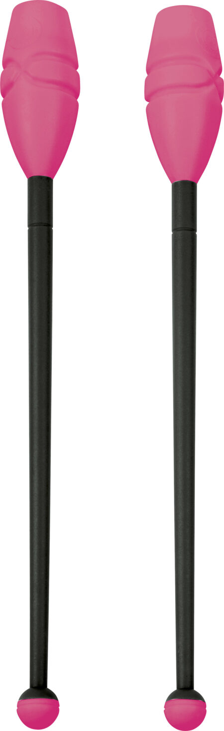 Κορίνες Ρυθμικής Γυμναστικής 45cm Μαλακές, Μαύρο/Φούξια - Image 8