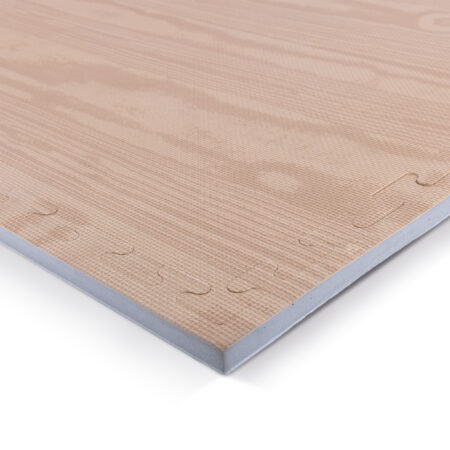 Δάπεδο Προστασίας Puzzle EVA 100x100x2 cm – Ξύλο / Γκρι