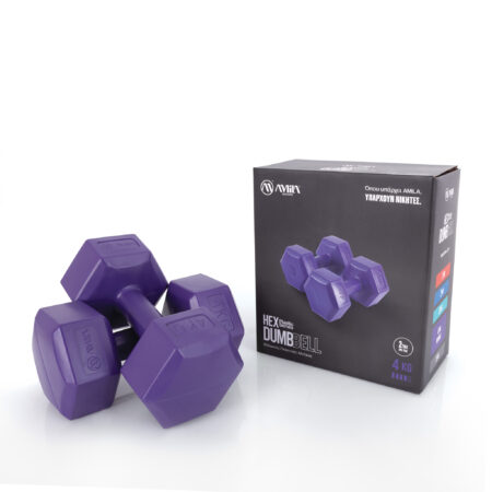 Αλτήρας Εξάγωνος Plastic Series 4,00Kg (Ζευγάρι) - Image 32