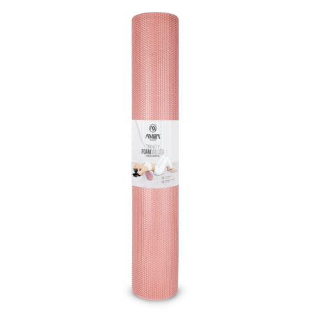 Κύλινδρος Αποθεραπείας Foam Roller Trinity Φ15x90 cm – Rose Pink - Image 3