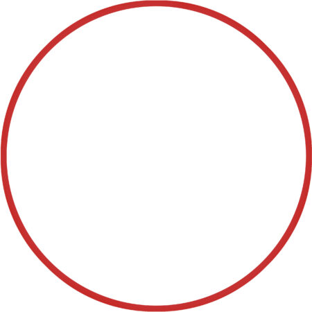 Χούλα-Χουπ HQ 60cm - Φ19mm - 230gr, Κόκκινο - Image 10