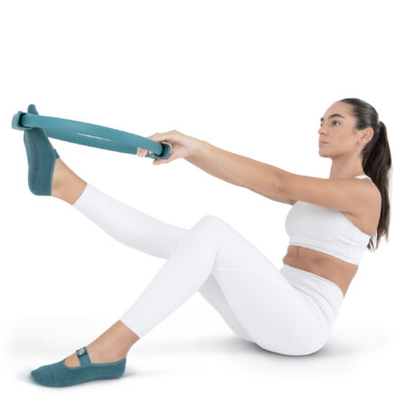 Γυναικείες Κάλτσες Pilates Yoga Trinity Bellulu 35-38–Teal Green - Image 9
